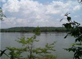 10.86+/-acres. This is a large 10 acre tract of waterfront on the TN River.