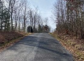 5+/-acres Unrestricted wooded property.