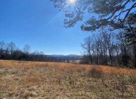 SOLD!! 21.49 +/- acres with rolling hills featuring scenic mountain views