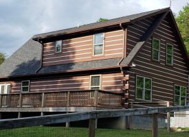 SOLD!! 20.82+/-acres with Beautiful Log Cabin