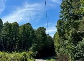 6.06+/- partially wooded acres located atop of the Cumberland Plateau