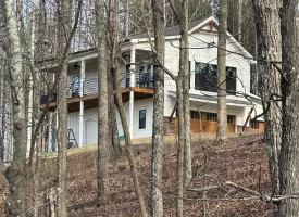 SOLD!! A one-of-a-kind property! Spectacular BLUFF property looking out to the Franklin State Forest