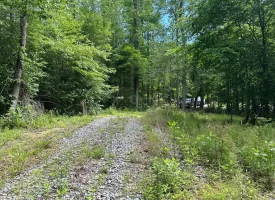 5.21+/-acres wooded property already set up to build your dream home