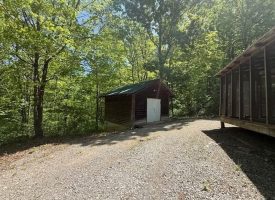 132.84+/-acres, with Rustic Hunting cabin that offers the ultimate private retreat in the mountains of Pikeville TN