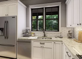 Stunning new construction nestled on 5 private acres.